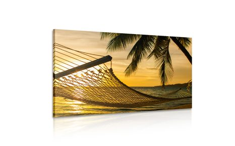 OBRAZ HOJDACIA SIEŤ NA PLÁŽI - OBRAZY PRÍRODY A KRAJINY - OBRAZY
