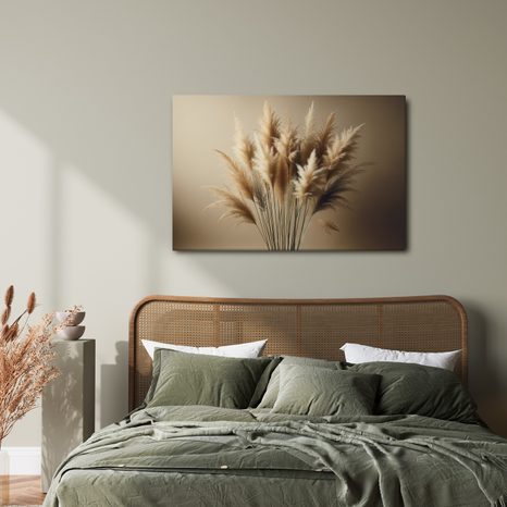 CANVAS SCHILDERIJ NATUURLIJKE DECORATIE VAN GRASSEN - SCHILDERIJEN - MEGA UITVERKOOP TOT 70% 🔥