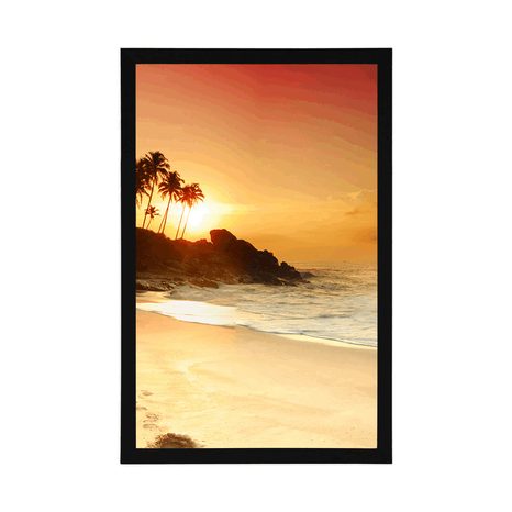 POSTER – TRAMONTO IN SRI LANKA - NATURA - POSTER