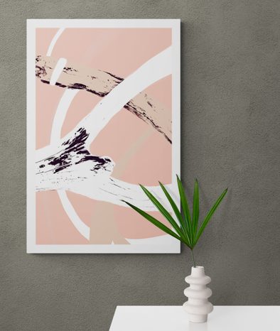 PLAKÁT ABSTRAKCE VĚTVÍ - MOTIVY Z NAŠÍ DÍLNY - PLAKÁTY