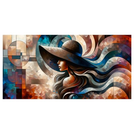 OBRAZ ABSTRAKTNÍ PORTRÉT ŽENY - OBRAZY ŽENY - OBRAZY