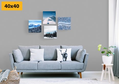 BILDER-SET SCHÖNHEIT DER VERSCHNEITEN NATUR - BILDERSETS - BILDER