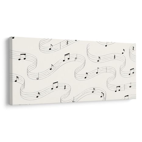 WANDBILD MELODIE IN BEWEGUNG - MUSIKBILDER - BILDER