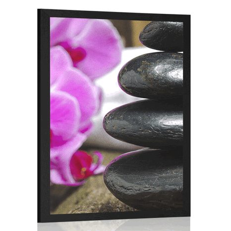 POSTER ZEN RELAXATION STONES - FENG SHUI - POSTERS