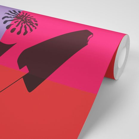 SAMOLEPÍCÍ TAPETA LETNÍ POP ART - SAMOLEPÍCÍ TAPETY - TAPETY