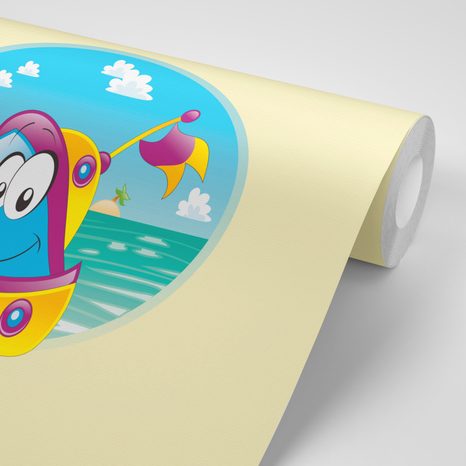 SELBSTKLEBENDE TAPETE ABENTEUER AUF DEM BOOT - SELBSTKLEBENDE TAPETEN - TAPETEN