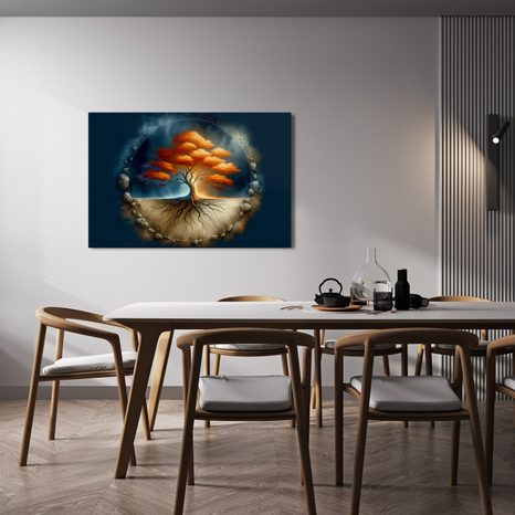 OBRAZ STROM ŽIVOTA V KRUHU - OBRAZY STROMY ŽIVOTA - OBRAZY