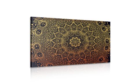 KÉP ARANY KELETI MANDALA - FENG SHUI KÉPEK - KÉPEK