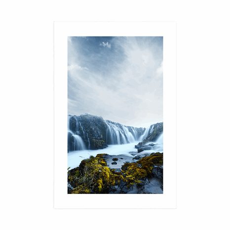 AFFICHE – CASCADES MAJESTUEUSES - NATURE - AFFICHES