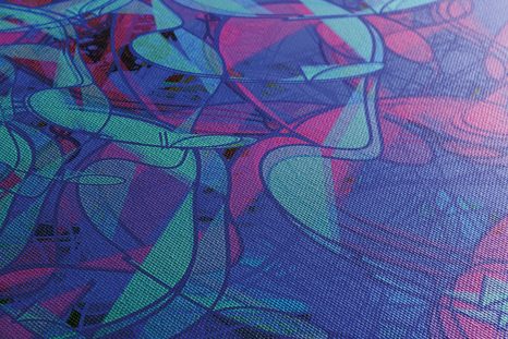 КАРТИНА НА ПЛАТНО – МОДЕРНА АБСТРАКЦИЯ В ИНТЕРЕСНО ИЗПЪЛНЕНИЕ - АБСТРАКТНИ КАРТИНИ - КАРТИНИ