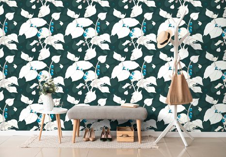 TAPETA BOBULE BORŮVKY - TAPETY PŘÍRODA - TAPETY