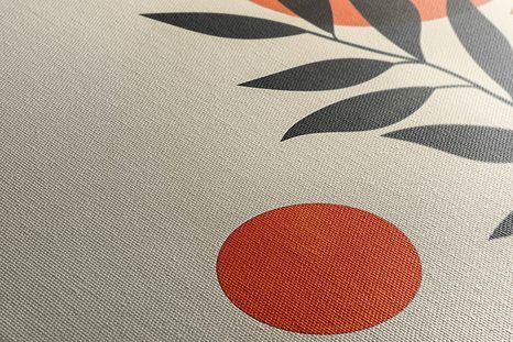 QUADRO SU TELA – JAPANDI FOGLIE - JAPANDI QUADRI - STAMPE E QUADRI