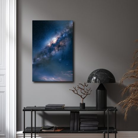 CANVASTAVLA STJÄRNHIMMEL I GALAXEN - TAVLOR MED GALAXER - TAVLOR