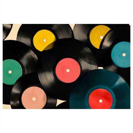 SLIKA GLAZBENI RETRO VINIL - GLAZBENE SLIKE - SLIKE