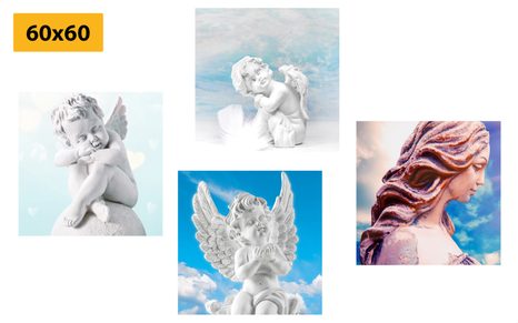 SET DI QUADRI – GIOIA CELESTE - STAMPE E QUADRI - 🔥 SVENDITA TOTALE