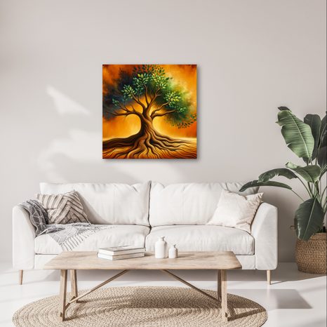 WANDBILD MAGISCHER BAUM DES LEBENS - BILDER BÄUME DES LEBENS - BILDER