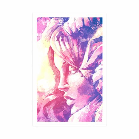 POSTER FRAU IM FANTASY-DESIGN - MENSCHEN - POSTER