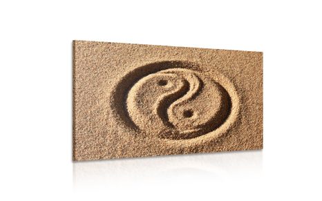 WANDBILD YIN UND YANG - BILDER MIT FENG SHUI-MOTIVEN - BILDER