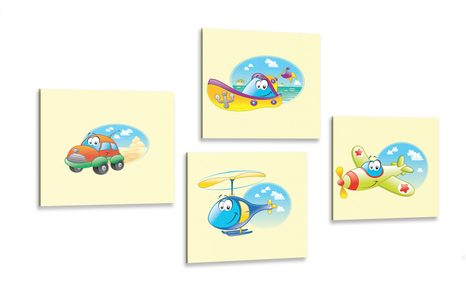 SET OF PICTURES CUTE VEHICLES