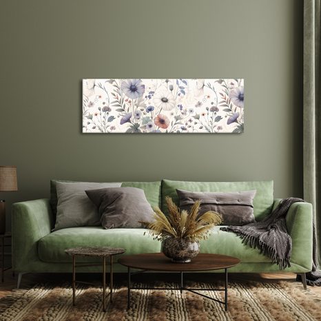 OBRAZ PASTELOVÁ LOUKA - OBRAZY POLE A LOUKY - OBRAZY