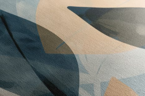 KÉP ELEGÁNS SÖTÉT LEVELEK - FÁKAT ÉS LEVELEKET ÁBRÁZOLÓ KÉPEK - KÉPEK