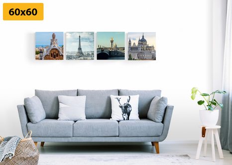 SET OBRAZŮ SEN CESTOVATELE - SESTAVY OBRAZŮ - OBRAZY