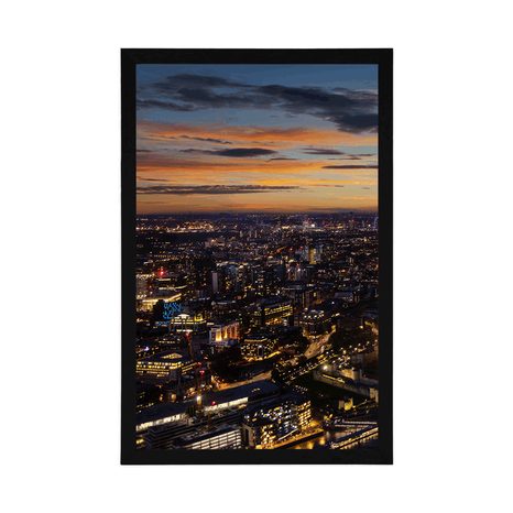 POSTER – VISTA AEREA DI LONDRA - CITTÀ - POSTER