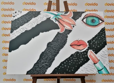 OBRAZ MÓDNA IKONA - POP ART OBRAZY - OBRAZY