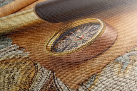 КАРТИНА НА ПЛАТНО – ЗА ПРИКЛЮЧЕНЕЦ - КАРТИНИ НА КАРТИ - КАРТИНИ