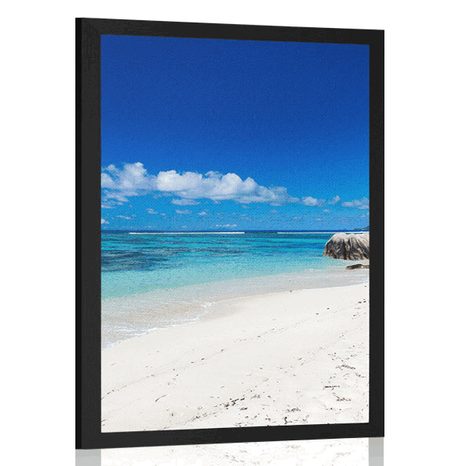 POSTER ANSE SOURCE BEACH - NATURE - POSTERS