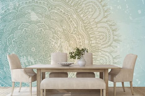 SAMOLEPÍCÍ TAPETA DEKORATIVNÍ MANDALA - SAMOLEPÍCÍ TAPETY - TAPETY