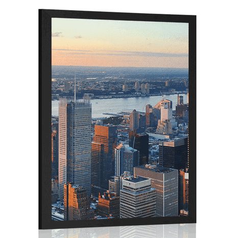 POSTER PANORAMA ORAȘULUI NEW YORK - ORAȘE - POSTERE