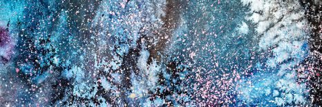 TABLOU ABSTRACȚIE DIN ACUARELĂ - TABLOURI ABSTRACTE - TABLOURI