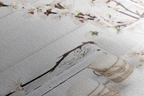 OBRAZ RUSTIKÁLNÍ ZÁTIŠÍ - VINTAGE A RETRO OBRAZY - OBRAZY