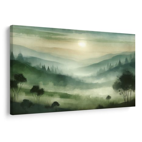 KÉP ZÖLD DOMBOLDALAK - NAPFELKELTÉT ÉS NAPNYUGTÁT ÁBRÁZOLÓ KÉPEK - KÉPEK