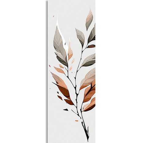 WANDBILD TANZENDES BLATT - BILDER BÄUME UND LAUB - BILDER