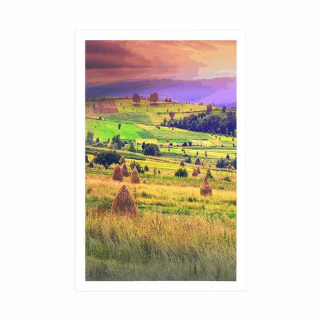 POSTER STACKS IN THE CARPATHIAN MOUNTAINS - NATURE - POSTERS