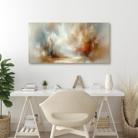 OBRAZ MODERNÍ HŘEJIVÁ ABSTRAKCE - OBRAZY - TOTÁLNÍ VÝPRODEJ 🔥
