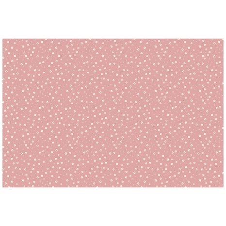 TAPETA RŮŽOVÉ DROBNÉ KVÍTKY - VZOROVANÉ TAPETY - TAPETY