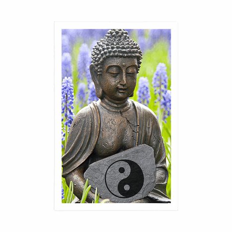 PLAKÁT JIN A JANG BUDDHA - FENG SHUI - PLAKÁTY