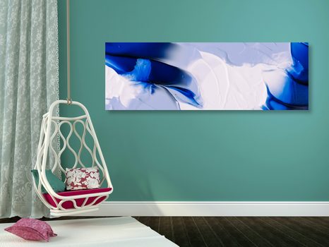 SLIKA UMETNIŠKA SLIKA TREH BARV - ABSTRAKTNE SLIKE - SLIKE