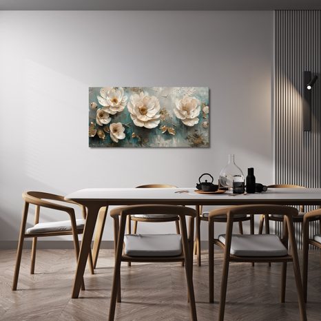 SLIKA LUKSUZNA CVJETNA HARMONIJA - SLIKE CVIJEĆA - SLIKE