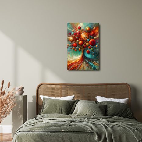 OBRAZ KOŘENY A KORUNA V POHYBU - OBRAZY STROMY ŽIVOTA - OBRAZY