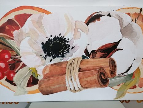 OBRAZ MARTWA NATURA W STYLU VINTAGE - OBRAZY MARTWA NATURA - OBRAZY