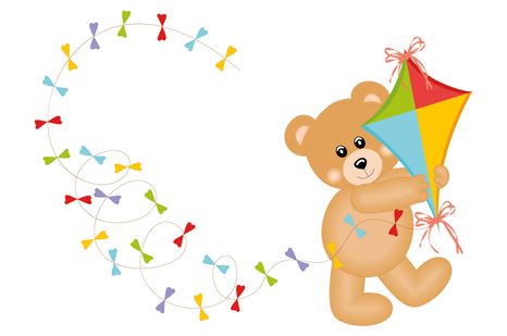 TAPETA MEDVEDÍK SO ŠARKANOM - DETSKÉ TAPETY - TAPETY