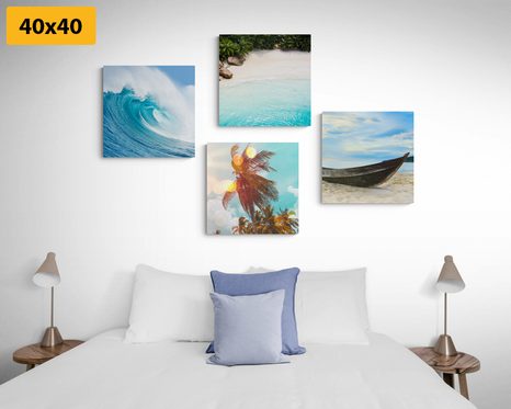 SET OBRAZŮ NÁDECH MOŘE - SESTAVY OBRAZŮ - OBRAZY