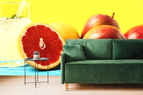SELBSTKLEBENDE FOTOTAPETE FRUCHTLIMONADE - SELBSTKLEBENDE TAPETEN - TAPETEN