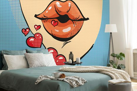 TAPETA SLADKÝ POP ART POLIBEK - POP ART TAPETY - TAPETY