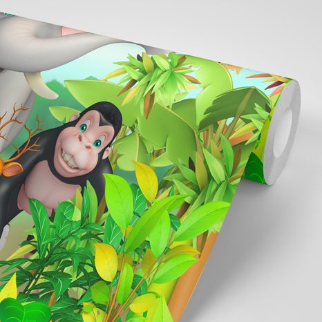 TAPETA ROZTOMILÁ ZVÍŘÁTKA - TAPETY - TOTÁLNÍ VÝPRODEJ 🔥