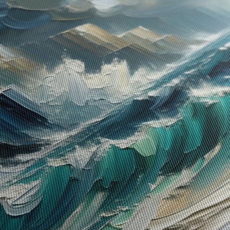 WANDBILD MEERES-SYMPHONIEN - BILDER MEER UND STRAND - BILDER